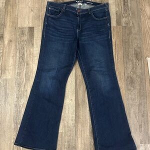 Ariat Dark Blue Flare Jeans